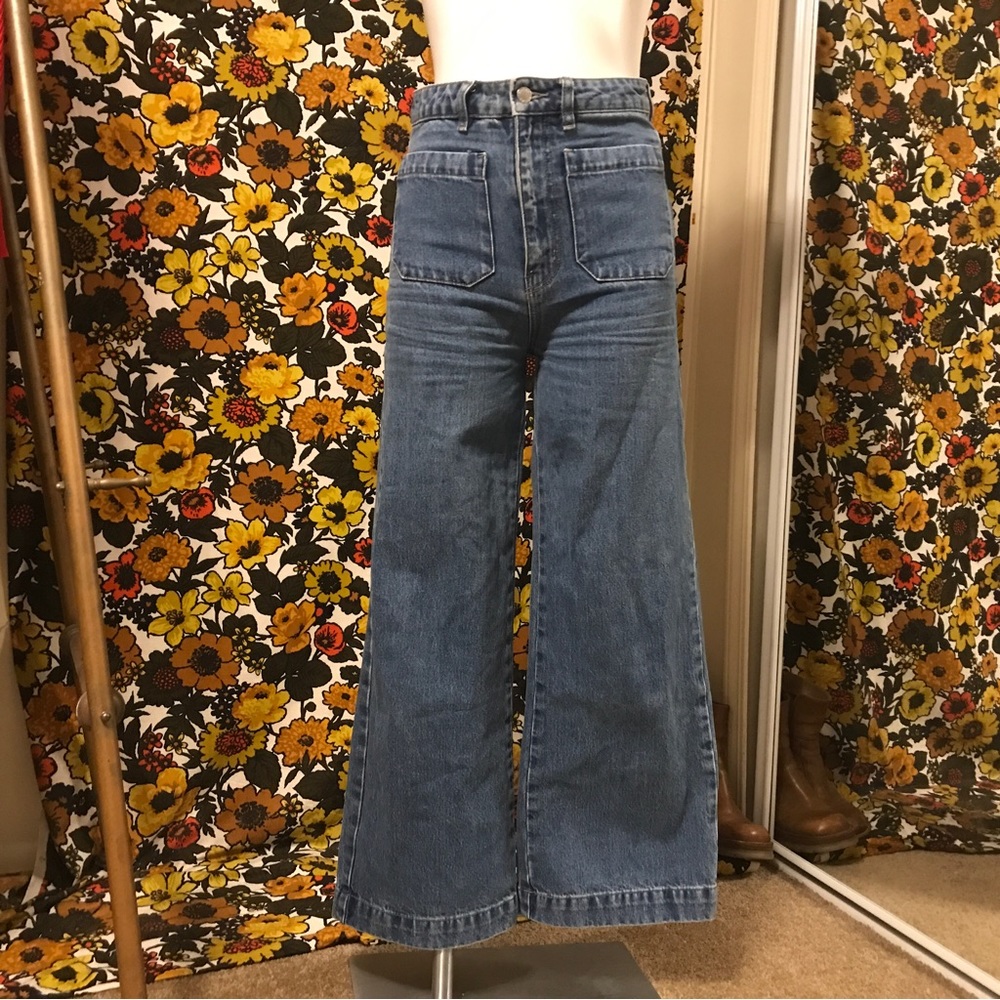 Rollas Sailor Jean Wide Leg Jeans Free People